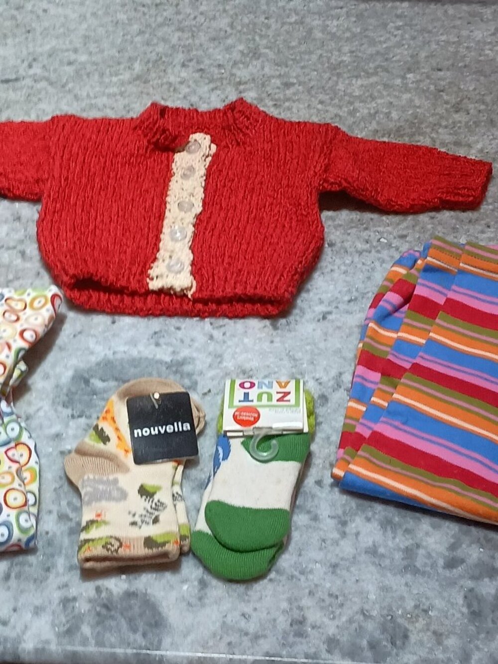 7 piece newborn girl clothing lot NWT